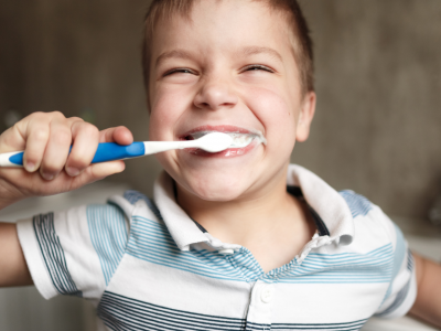 cepillado dientes infantil
